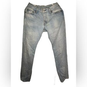 Levi Strauss Blue Boyfriend Jeans